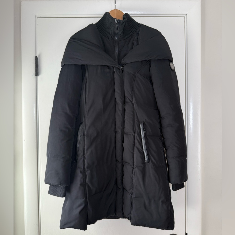 Noize Cruelty Free Outwear Lauren Parka Puffy Jacket Black Snow Canada Medium